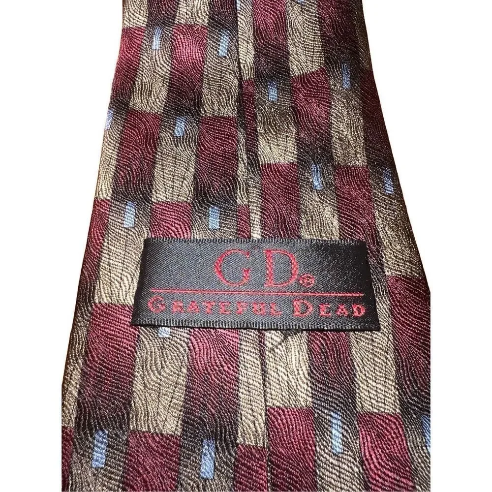 Grateful Dead Scarlet Fire 11th Set Silk Necktie